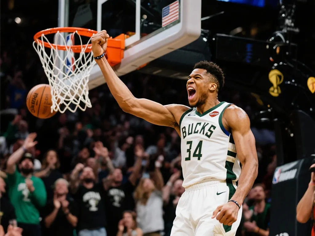 字母哥的总决赛魔法秀：MVP呼声如海啸，统治力炸裂赛场